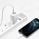 Мережевий зарядний пристрій (МЗП) Hoco C77A (2USB/2.4A) + Lightning Білий - изображение 2