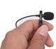 Петличный микрофон Simorr Wave L1 3.5mm Lavalier для работы с мобильными гаджетами, Черный - изображение 4
