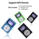 Портативний міні MP3-плеєр з дисплеєм та роз'ємом під MicroSD, Чорний - зображення 9