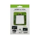 Переходник HDMI M-VGA F Kingda B00230 с аудио интерфейсом micro USB белый RTL - изображение 4