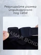 Маска для сну м'яка дихаюча без тиску на очі для жінок та чоловіків Чорна 372095457 - зображення 4