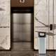 Урна з попільничкою JAH 25 л квадратна срібний металік - зображення 5