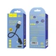 Кабель USB HOCO LS9, 2in1 + USB-перехідник - Lightning + Lightning Audio, 2А (1.2M) чорний - зображення 3