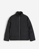 Чоловіча куртка Regular Fit H&M (56221) S Чорна - зображення 8