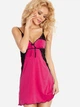 Koszula nocna damska DKaren Slip Lara XL Różowa (5901780673758) - obraz 1