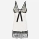 Koszula nocna damska DKaren Slip Lea XS Ecru (5902230063907) - obraz 1