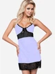 Koszula nocna damska DKaren Slip Marita XS Jasnoniebieska (5902230042759) - obraz 1