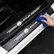 Захисна плівка для порогів з логотипом LEXUS (комплект 4шт.) Carbon - зображення 3