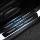 Захисна плівка для порогів з логотипом NISSAN (комплект 4шт.) Carbon - зображення 3