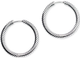 Kolczyki Pandora Charm Hoop Earrings (5700302938807) - obraz 1