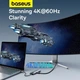 Металевий USB-хаб 100W Baseus 7.1 USB-C to 3xUSB-A/USB-C charger 100W/HDMI 4K-60Hz/SD/TF (BS-OH146A) - зображення 4