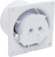 Витяжний вентилятор з таймером та датчиком руху AIRROXY dRim 125 RMS BB (01-071) + Пластикова панель AIRROXY 01-161 для витяжних вентиляторів dRim 100/125 White Mat Plexi біла матова - зображення 5