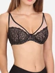 Бюстгальтер с косточками Orhideja 199-795 75G Черный/Пион (7951990239129) - изображение 1