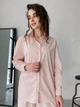 Сорочка бавовняна оверсайз жіноча Merlini Відень 200000202 L-XL Персикова (200000202_2) - зображення 2