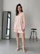 Сорочка бавовняна оверсайз жіноча Merlini Відень 200000202 L-XL Персикова (200000202_2) - зображення 3