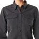 Рубашка 5.11 Tactical женская 5.11 Women' Fast-Tac Long Sleeve Shirt (Charcoal) L - изображение 3