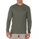 Реглан 5.11 Tactical Triblend Legacy Long Sleeve Tee (Military Green Heather) S - зображення 1