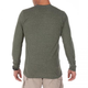 Реглан 5.11 Tactical Triblend Legacy Long Sleeve Tee (Military Green Heather) S - зображення 2