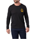 Реглан 5.11 Tactical Battle Tested Long Sleeve 5.11 Tactical Black L (Черный) - изображение 1