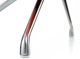 Стул поворотный Special4You Lagoon red ткань красный - изображение 5