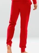 Spodnie dresowe męskie DKaren Pants Justin L Czerwone (5903251464551) - obraz 2