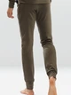 Spodnie dresowe męskie DKaren Pants Justin M Khaki (5903251464667) - obraz 2