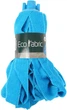 Насадка для швабры Eco Fabric из полосок микрофибры 160 г Синяя (EF-0160-MB) - изображение 2