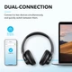 Навушники Anker SoundCore Q20i Black Bluetooth 5.0 ANC Чорний - изображение 7