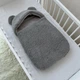 Конверт теплый Baby Comfort Тедди на выписку/в коляску серый - изображение 1