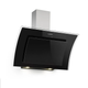 Вытяжка klarstein Sabia 90 90 см 600 м³/ч LEDs 3 уровня мощности черная - изображение 1