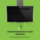 Вытяжка klarstein Sabia 90 90 см 600 м³/ч LEDs 3 уровня мощности черная - изображение 7