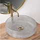 Умивальник Rea Cristal 40x40 transparent (REA-U0284) (00138379) - изображение 2