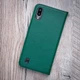 Шкіряний чохол книжка для телефону Samsung Galaxy A52s от Jk-case, зелений - зображення 3