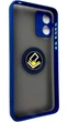 Чехол Magnit Ring Case на Motorola E13 dark blue - изображение 2