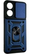 Чохол Camshield з кільцем-підставкою на OPPO A78 4G dark blue - зображення 1