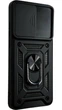 Чохол Camshield з кільцем-підставкою на OPPO A78 4G black - зображення 2