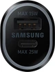 Автомобильное зарядное устройство для Samsung Duo 40 Вт Black (EP-L4020NBEGRU) - изображение 3