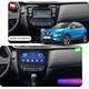 Штатная магнитола Lesko для Nissan Rogue II Рестайлинг 2016-2020 экран 10" 2/32Gb 4G Wi-Fi Top GPS - изображение 5