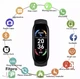 Фитнес-браслет Smart Band 6, имеет влагозащиту и лаконичный корпус, Черный - изображение 2