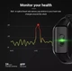 Фитнес-браслет Smart Band 6, имеет влагозащиту и лаконичный корпус, Черный - изображение 4