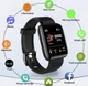 Смарт-часы Smart Watch Y68 шагомер, подсчет калорий, цветной экран, Бордовый - изображение 4
