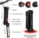 Потужний світлодіодний ліхтар-лампа Worklight W-52 на акумуляторі - изображение 5
