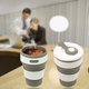 Склянка складна 350 мл, Silicon Magic Cup, Сіра - изображение 2