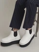 Женские зимние челси кожаные низкие UGG 265688871 40 (9US) 26 см Белые (1159791140) - изображение 2