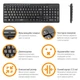 Клавиатура Piko KB-108 USB Black (1283126467103) (164924) - изображение 3