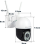 Kamera IP Blow H-333 PTZ WiFi 3MP (78-822#) - obraz 3