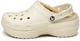 Женские сабо с мехом Crocs Classic Platform Lined Clog W 41 Бежевый 207938 - изображение 2