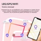 Дитячий телефон-годинник водонепрониуний з 4G з GPS-трекером BabyShark LT21 IP67 Wi-Fi Black - зображення 3