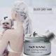Часова фарба-віск для волосся Mofajang срібляста Silver Gray Кольоровий віск для волосся 120 ml - зображення 2