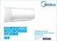 Кондиціонер Midea Blanc DС MA-24N8DO-I /MA-24N8DO-O (MA-24N8DO-I) - зображення 1